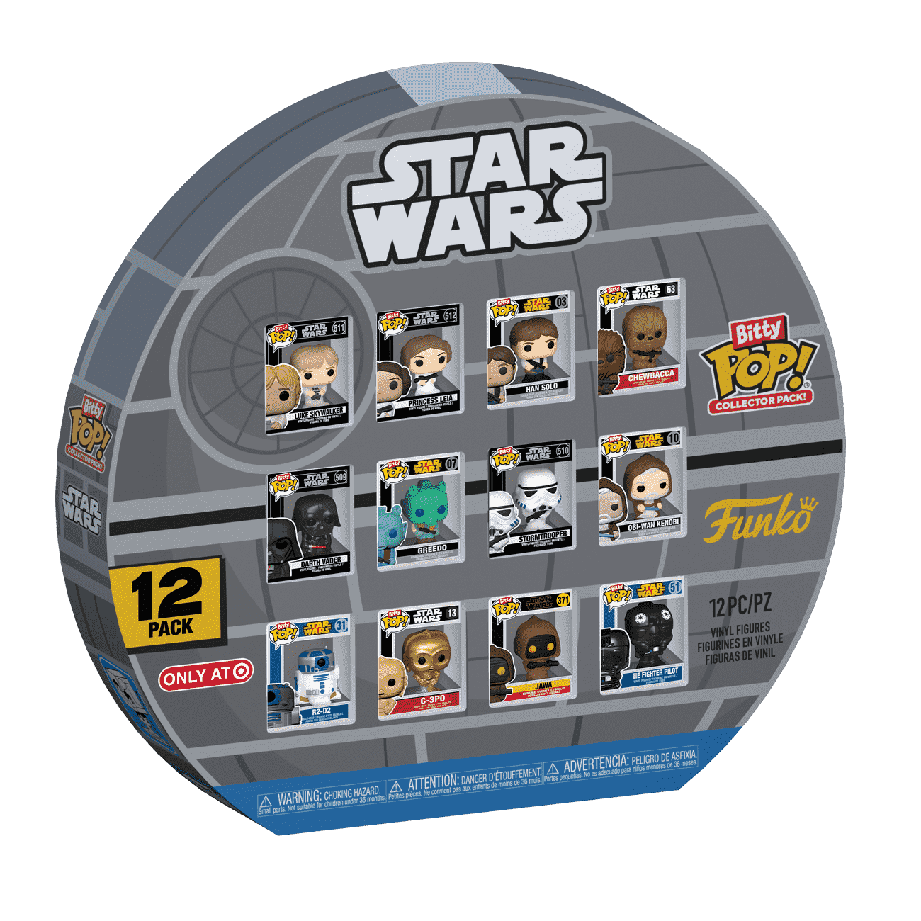 Bitty Pop! Collector Pack Star Wars 12-Pack - Figurine Bitty Pop! Star Wars