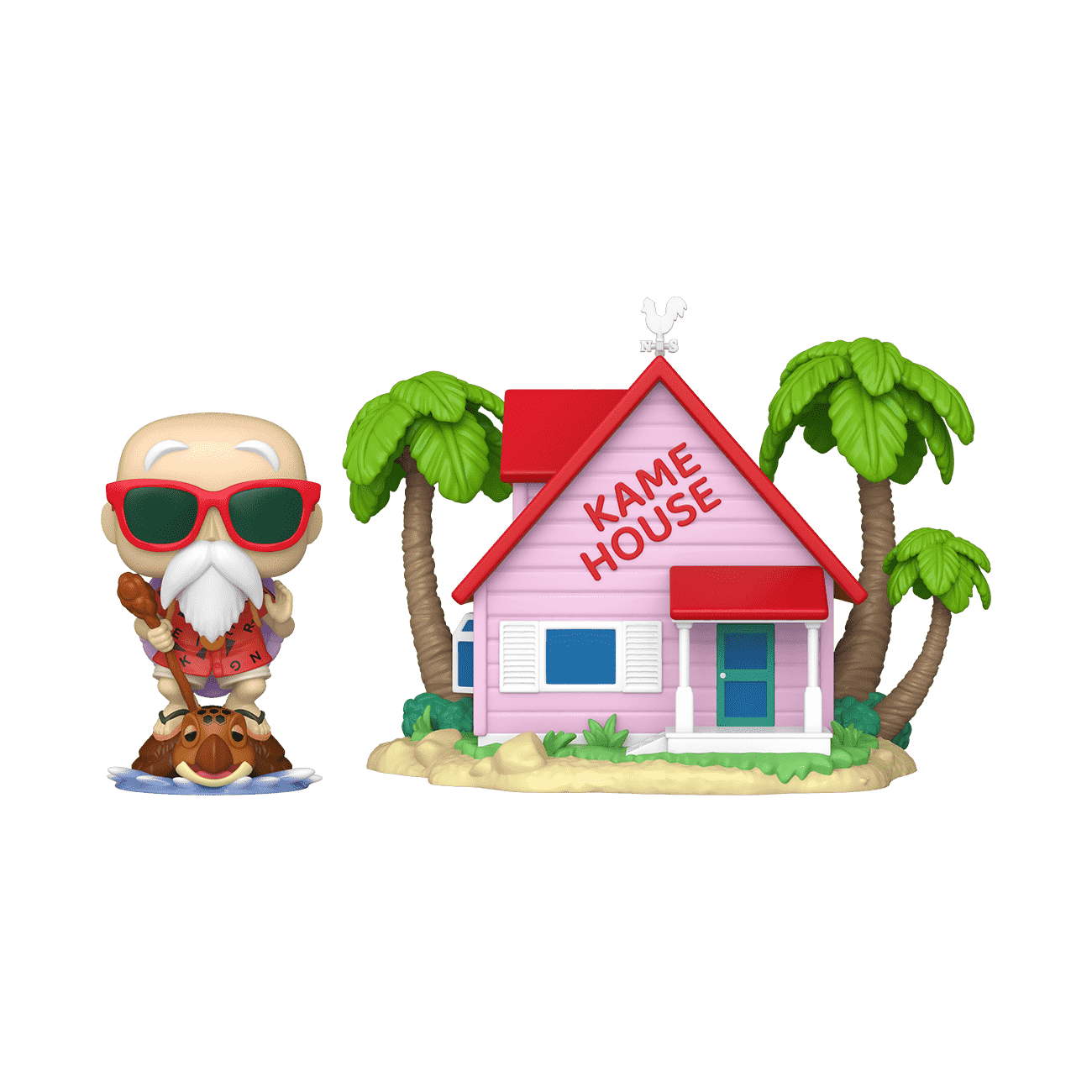 Pop! Town Master Roshi at Kame House - Figurine Pop! Dragon Ball