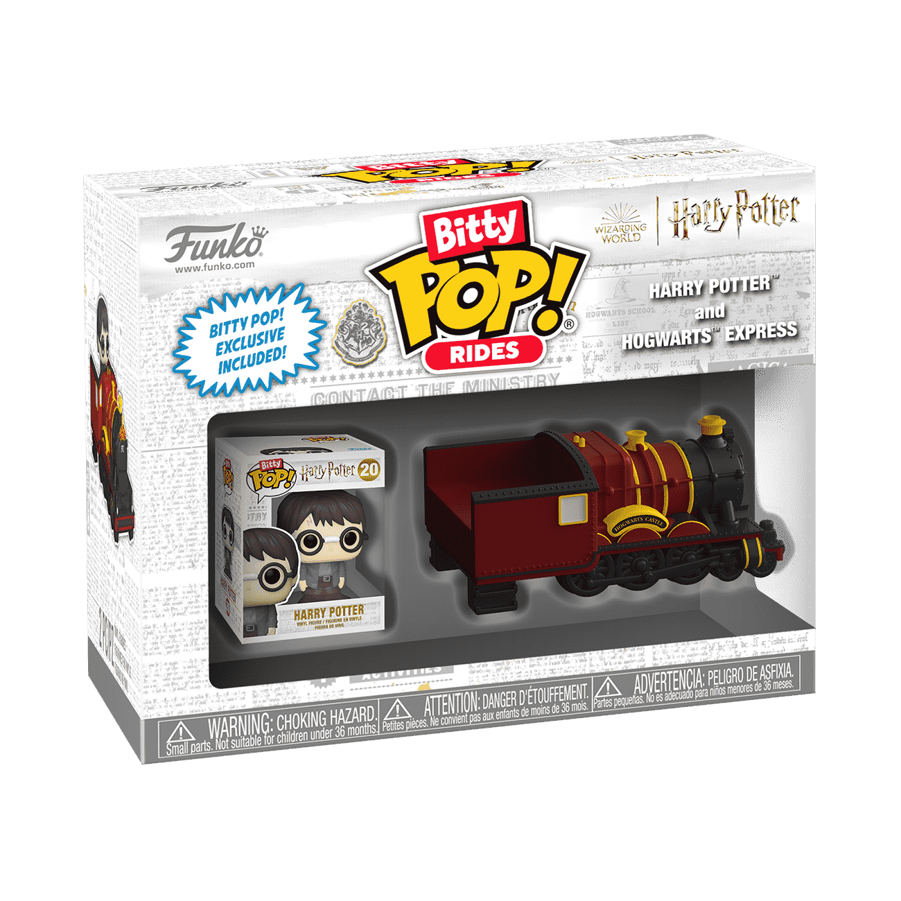 Bitty Pop! Rides Harry Potter and Hogwarts Express - Figurine Bitty Pop!