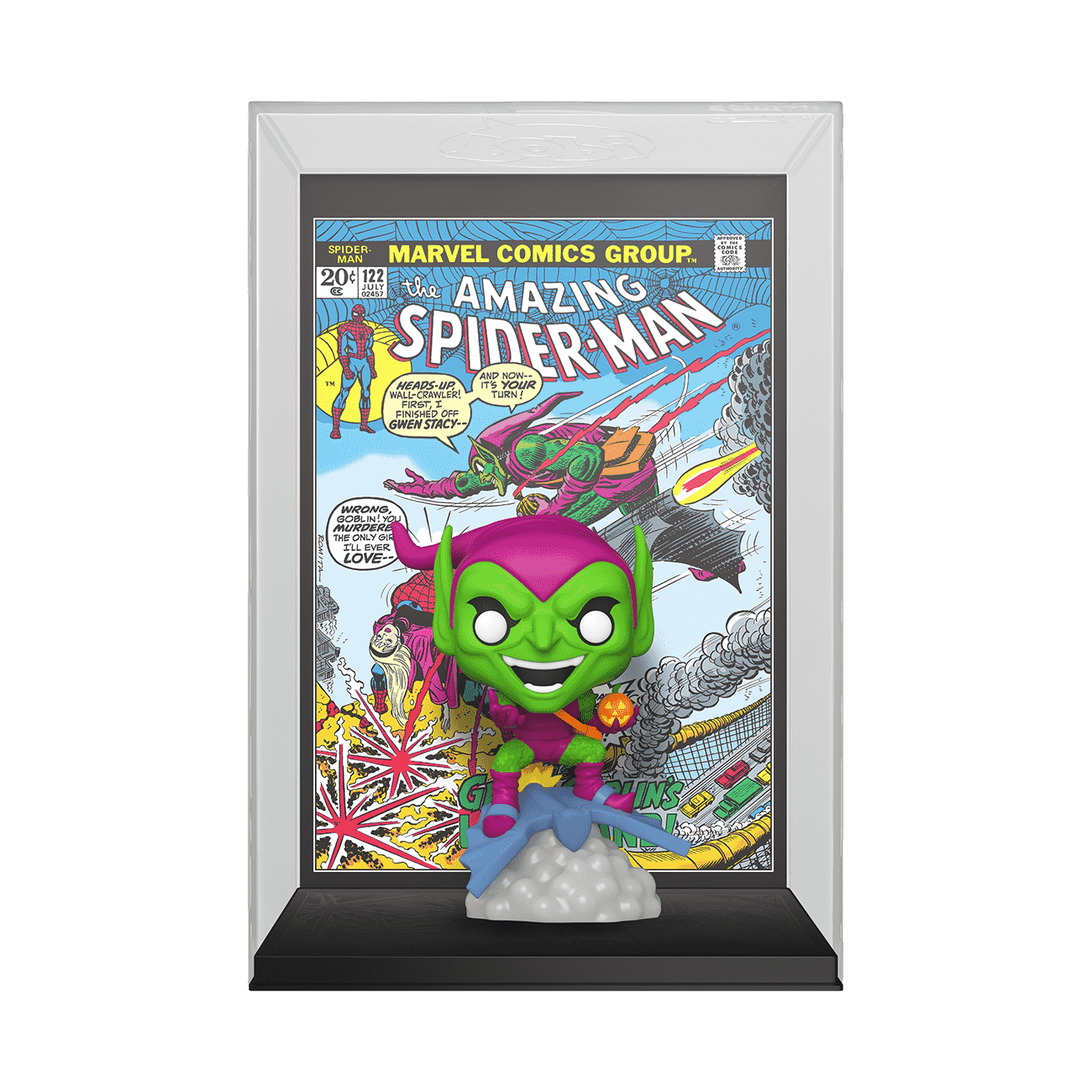 Pop! Comic Covers The Amazing Spider-Man #122 (Green Goblin) - Figurine Pop!