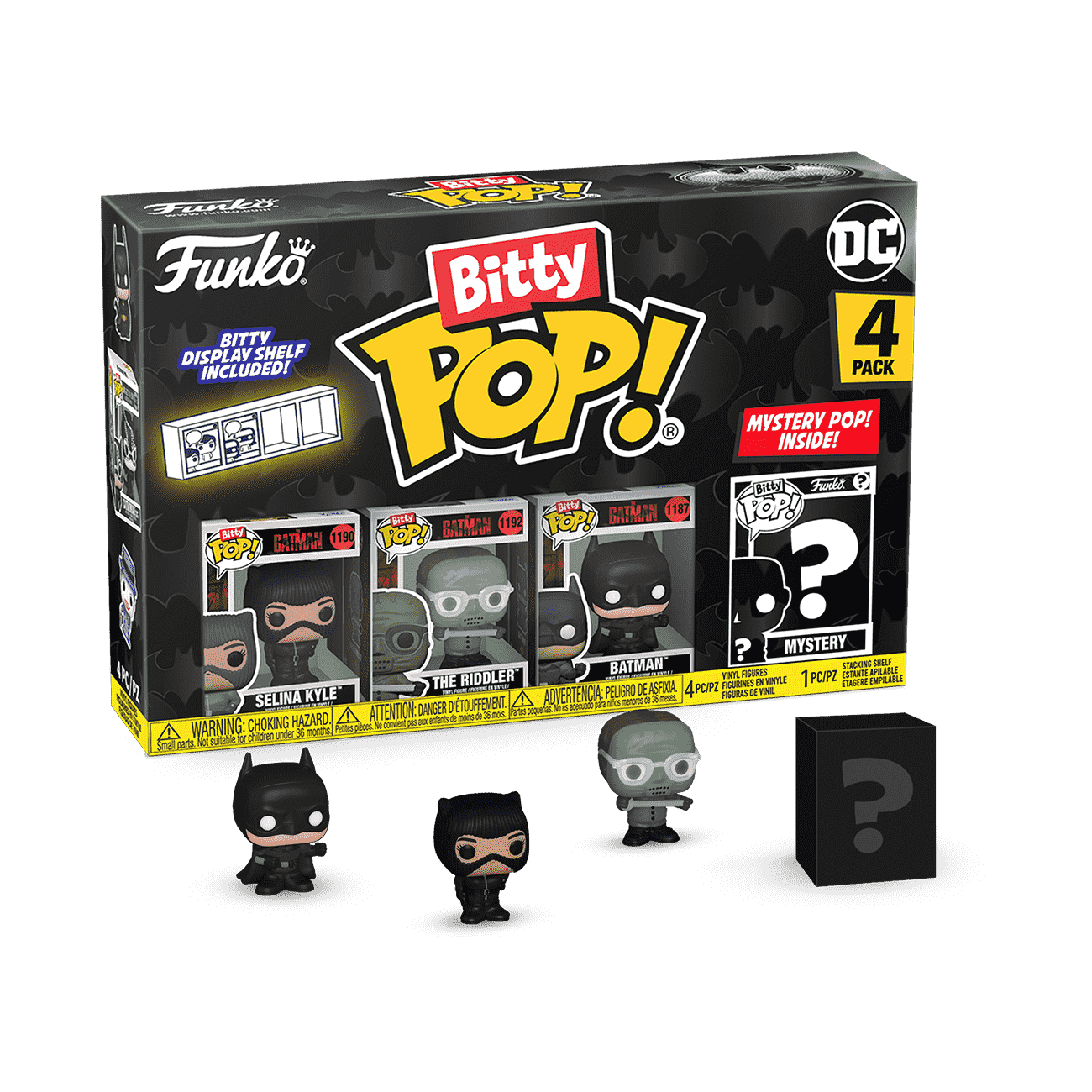 Bitty Pop! Batman 85th Anniversary 4-Pack Series 2 - Figurine Bitty Pop! DC Comics