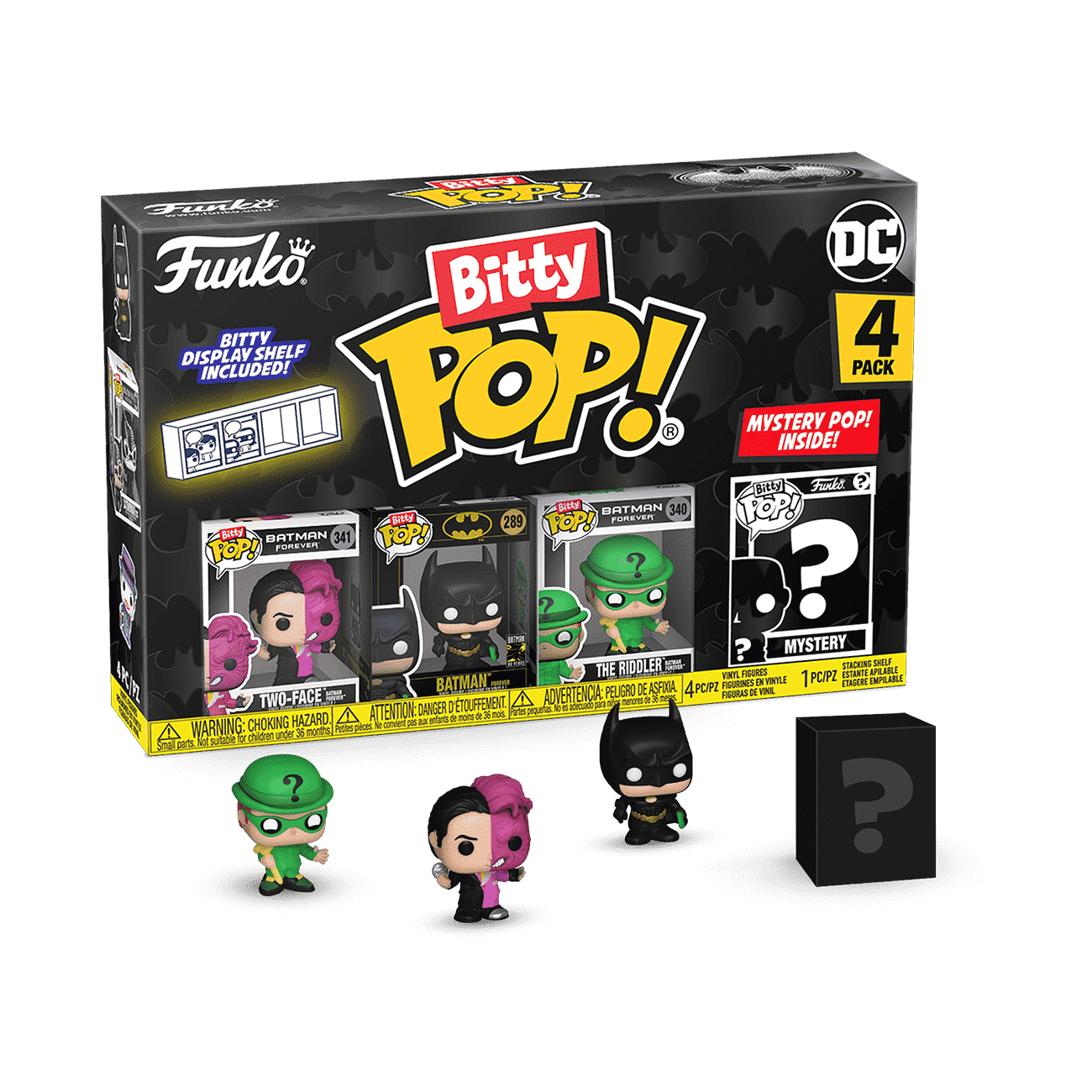Bitty Pop! Batman 85th Anniversary 4-Pack Series 4 - Figurine Bitty Pop! DC Comics