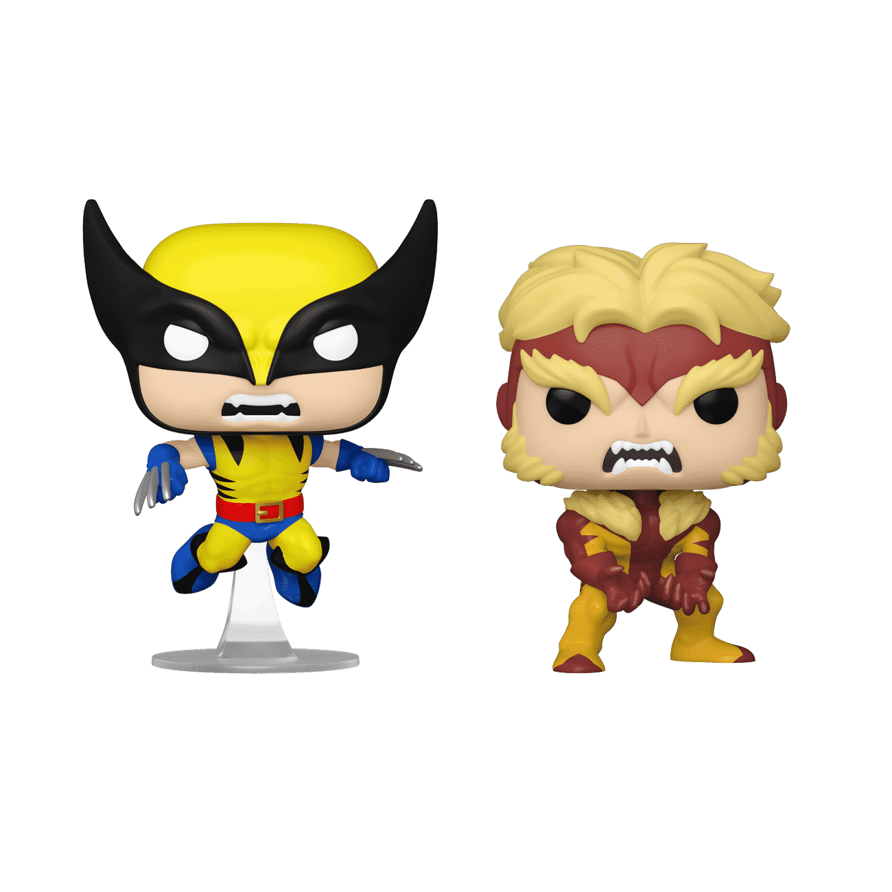 Pop! Wolverine & Sabretooth 2-Pack - Figurine Pop!