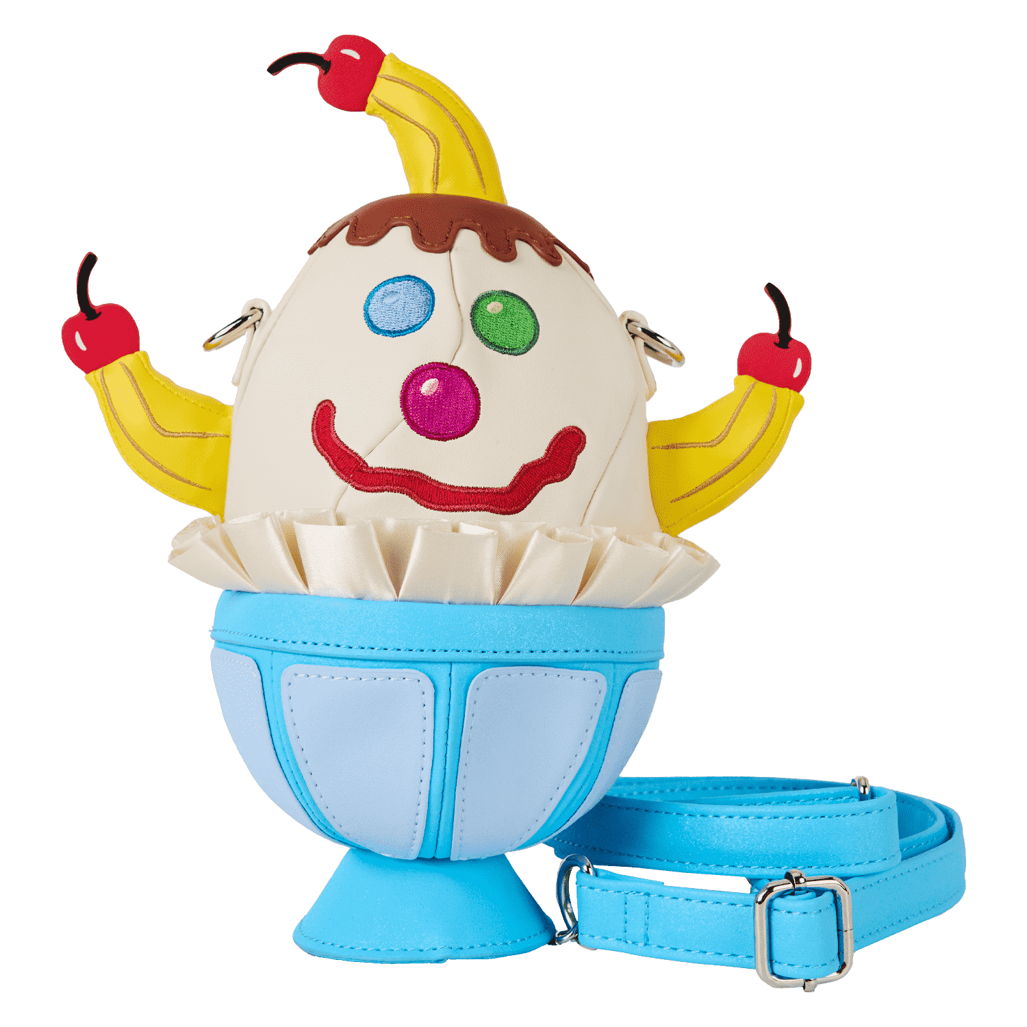 SpongeBob Squarepants Goofy Goober Ice Cream Sundae Figural Crossbody Bag - Figurine Bags