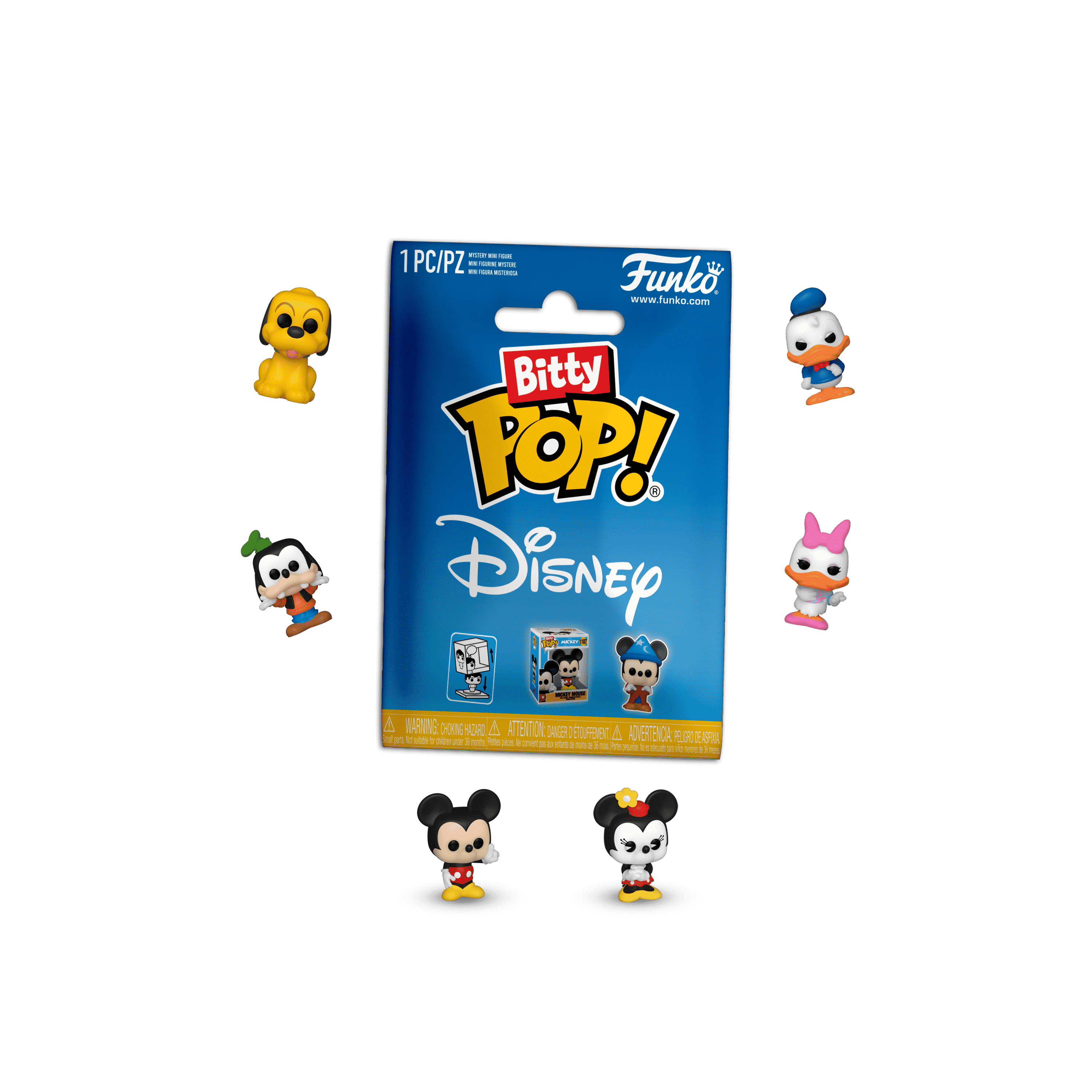 Bitty Pop! Singles Disney 12-Pack Polybag - Figurine Bitty Pop!