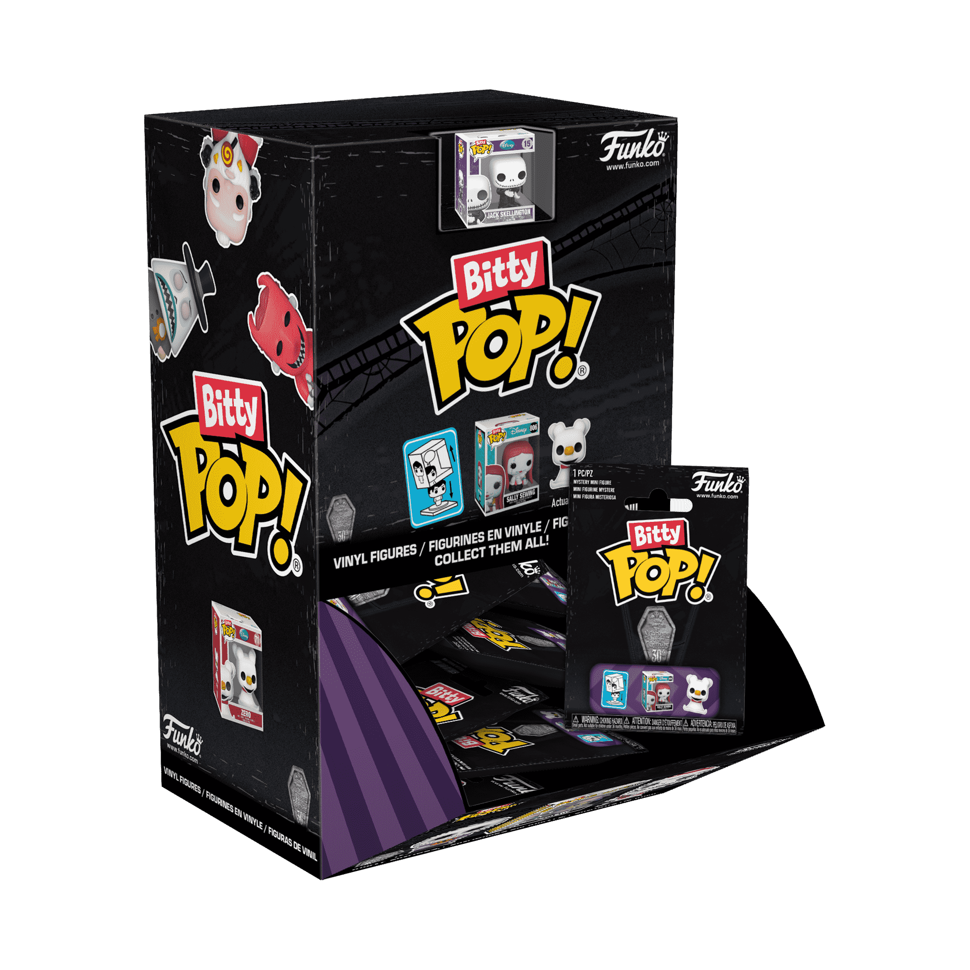 Mystery Bitty Pop! The Nightmare Before Christmas - Figurine Bitty Pop!