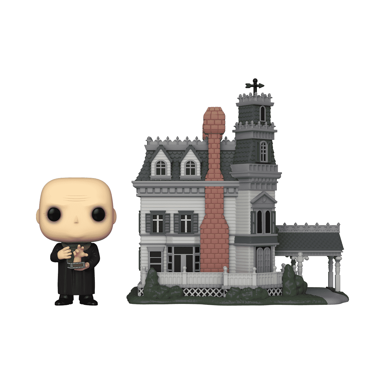 Pop! Town Uncle Fester & Addams Family Mansion - Figurine Pop!