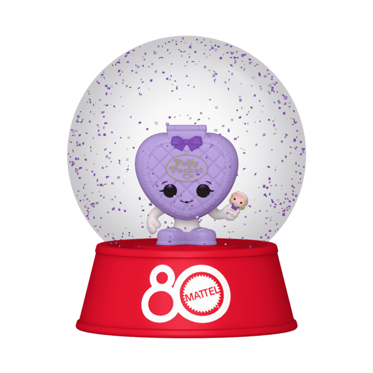 Polly Pocket Mini Glitter Globe - Figurine Pop!