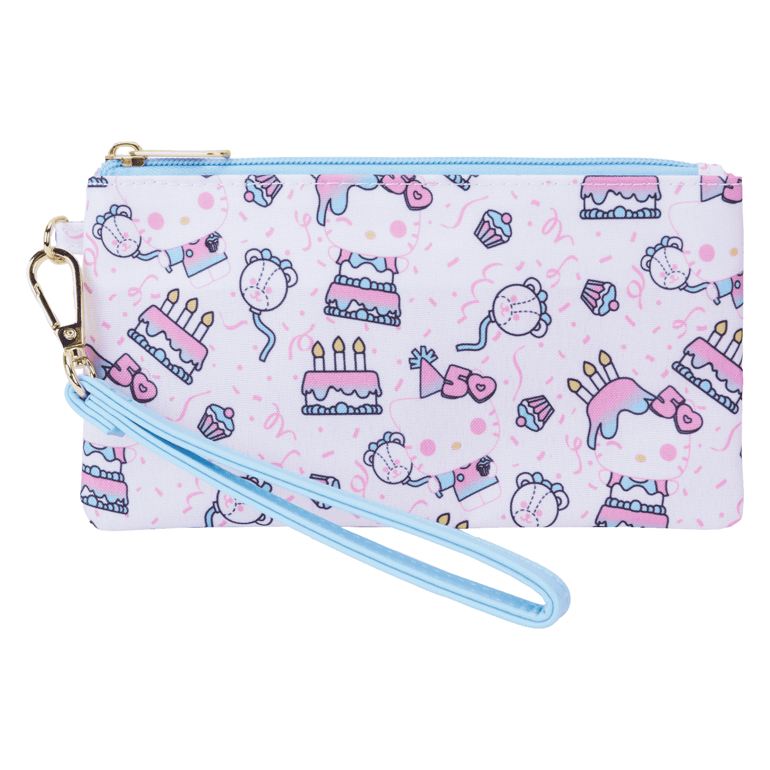 Hello Kitty in Cake (50th Anniverary) Wristlet - Figurine Wallets