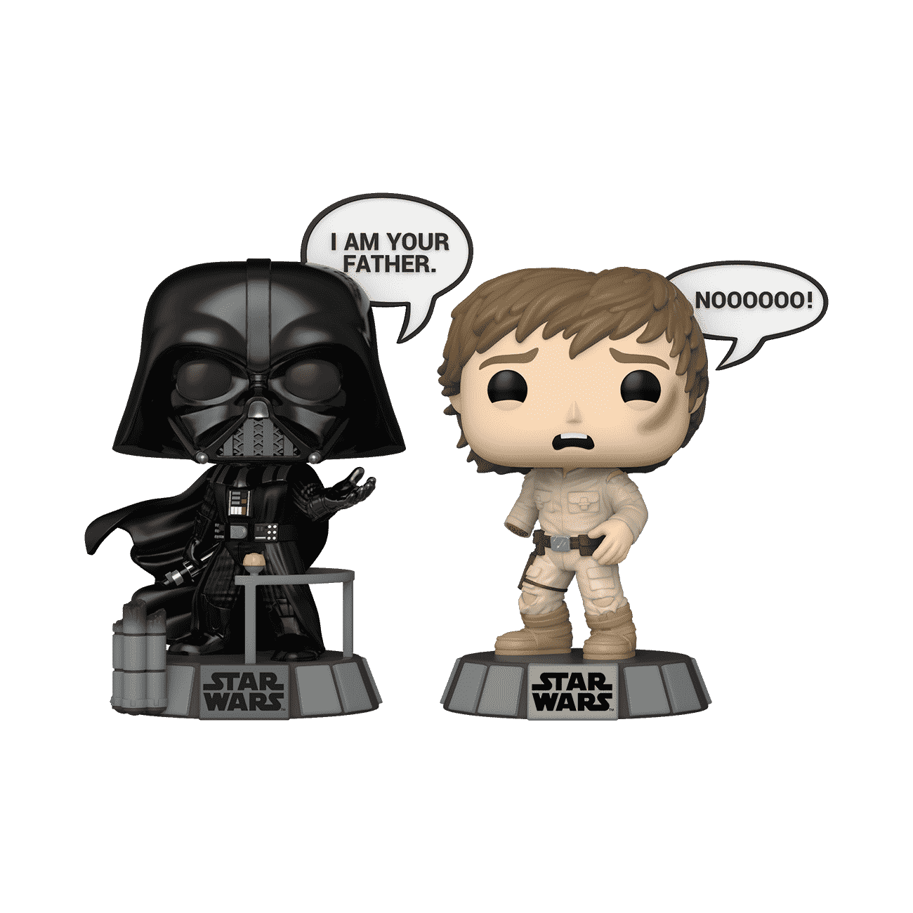 Pop! Darth Vader & Luke Skywalker (I Am Your Father) 2-Pack - Figurine Pop! Star Wars