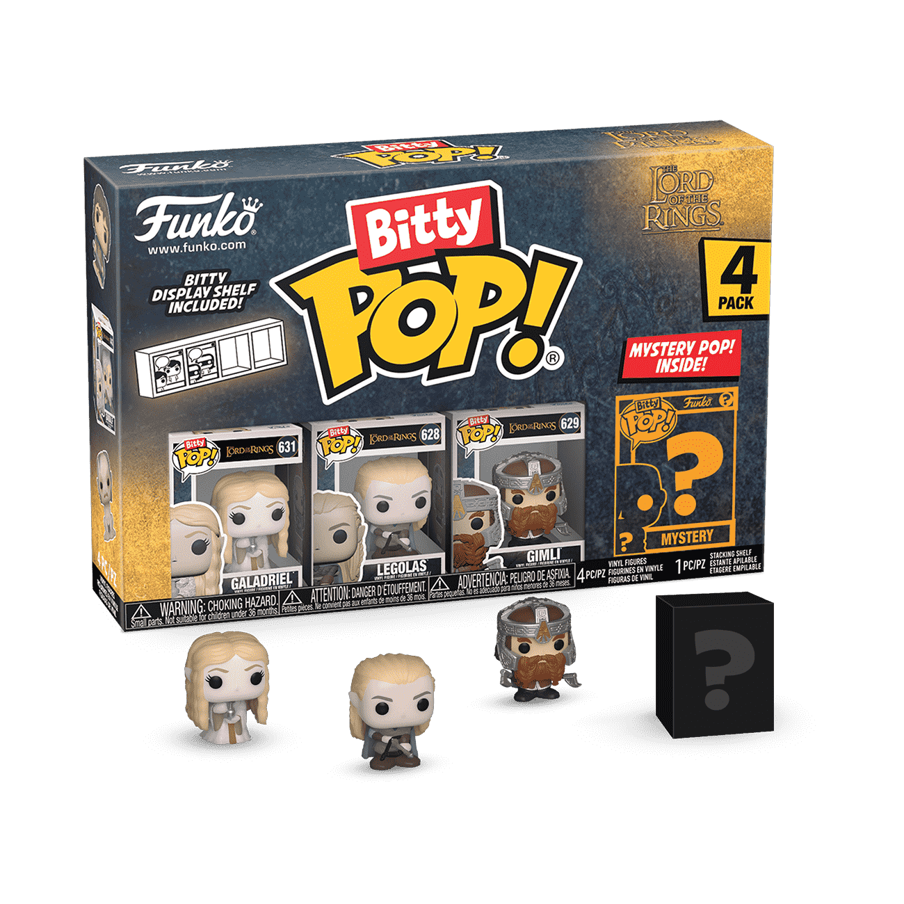 Bitty Pop! The Lord of the Rings 4-Pack Series 2 - Figurine Bitty Pop!