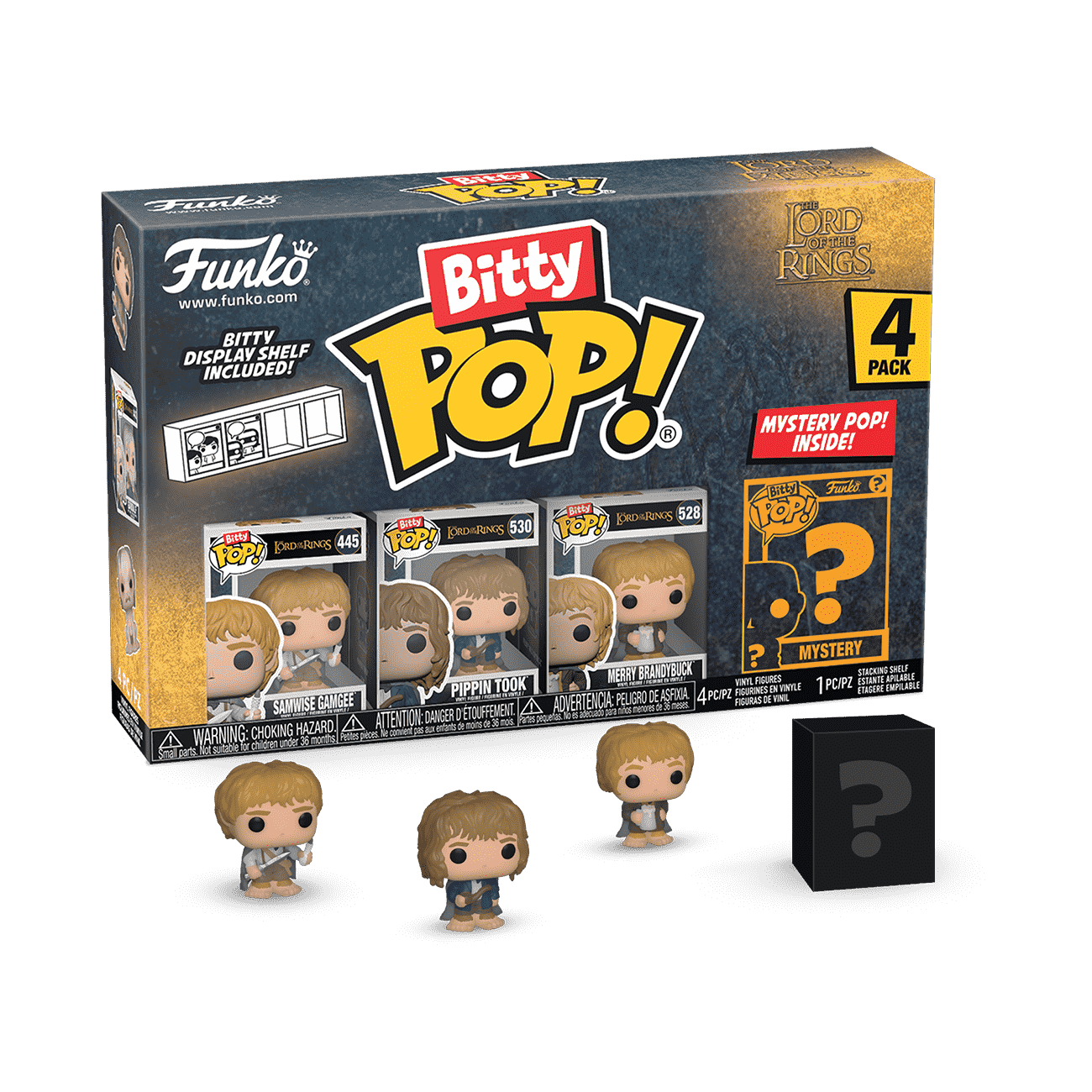Bitty Pop! The Lord of the Rings 4-Pack Series 3 - Figurine Bitty Pop!