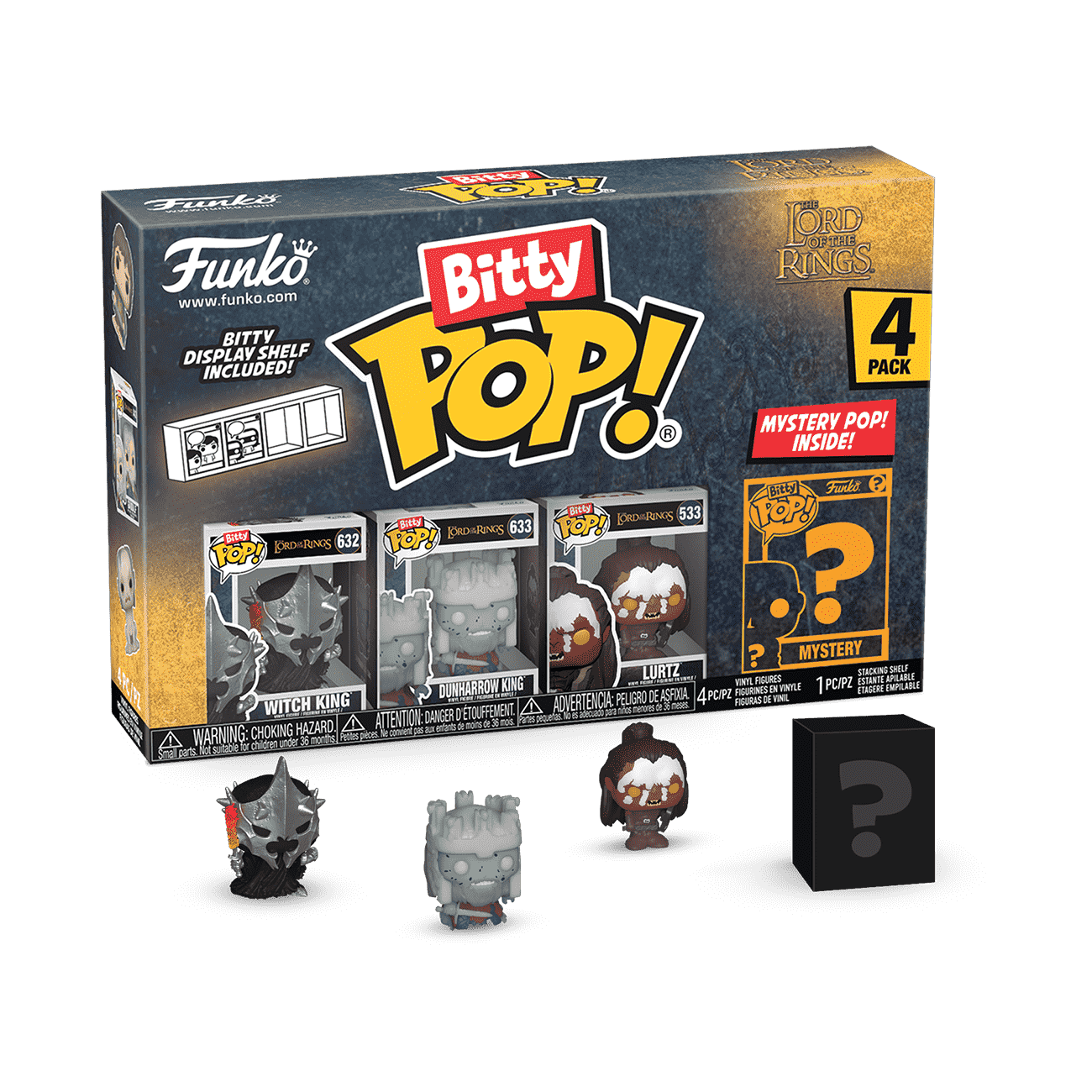 Bitty Pop! The Lord of the Rings 4-Pack Series 4 - Figurine Bitty Pop!