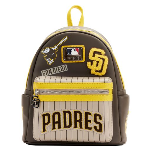 MLB SD Padres Patches Mini Backpack - Figurine Bags