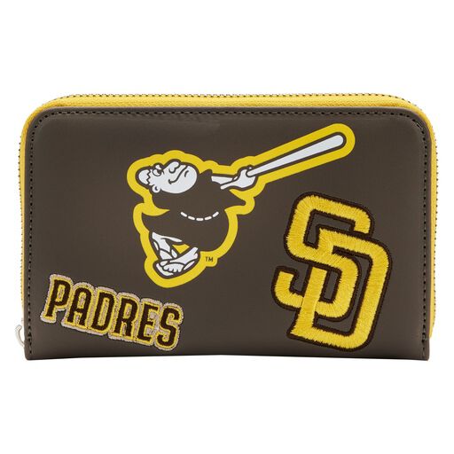 MLB SD Padres Patches Zip Around Wallet - Figurine Wallets
