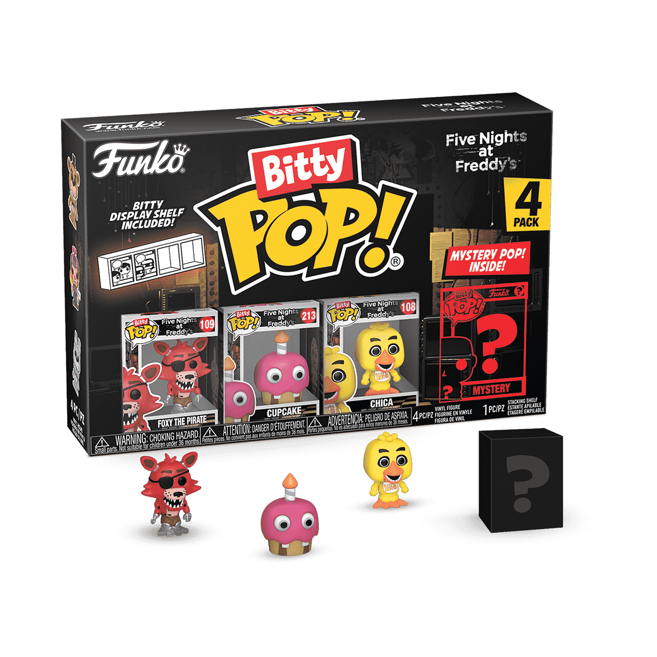 Bitty Pop! Five Nights at Freddy's 4-Pack Series 2 - Figurine Bitty Pop!