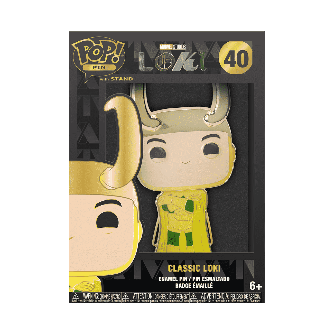 Pop! Pin Classic Loki - Figurine Pins Marvel