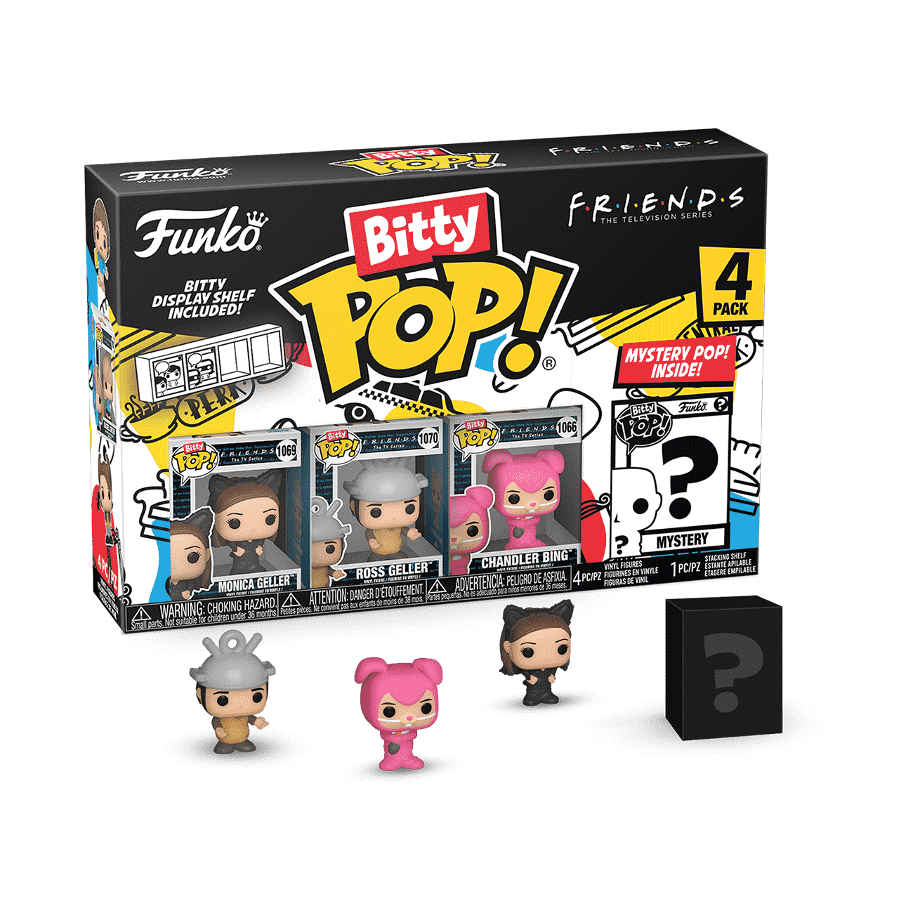 Bitty Pop! Friends 4-Pack Series 3 - Figurine Bitty Pop!