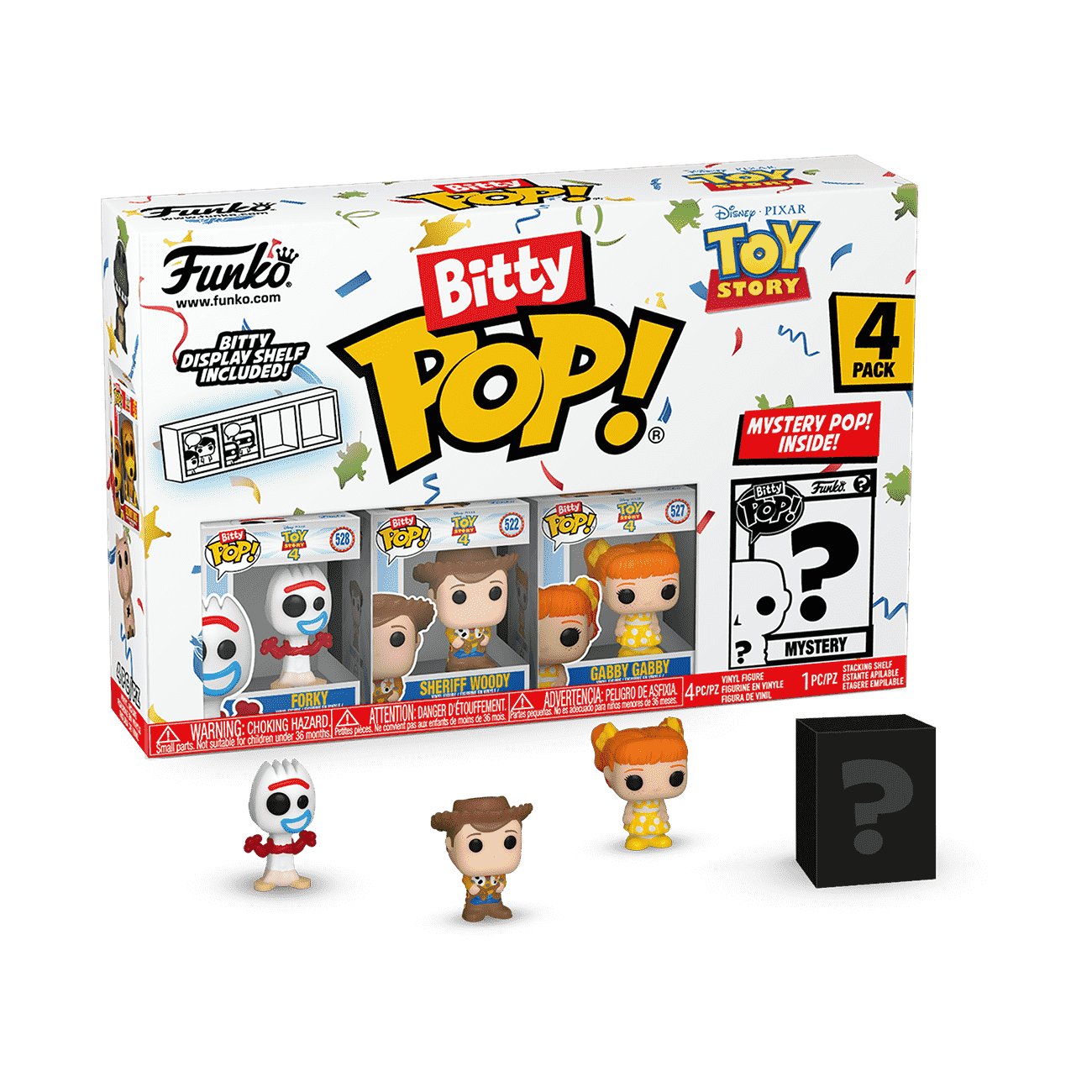 Bitty Pop! Toy Story 4-Pack Series 1 - Figurine Bitty Pop!