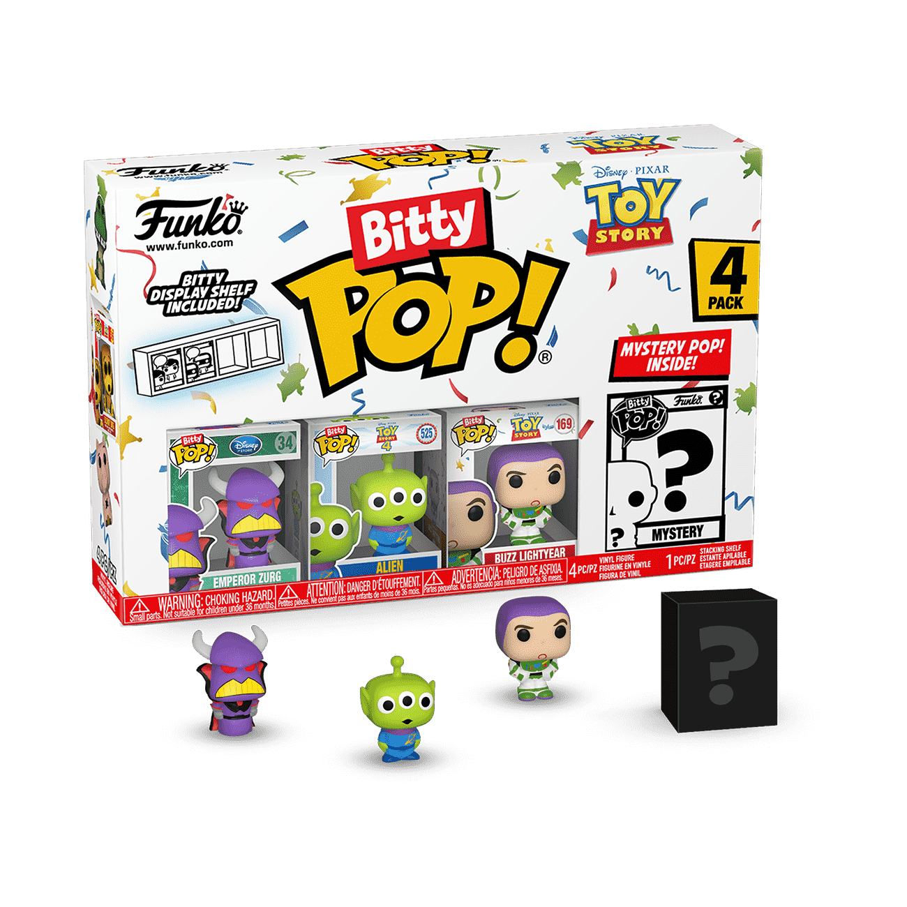 Bitty Pop! Toy Story 4-Pack Series 4 - Figurine Bitty Pop!