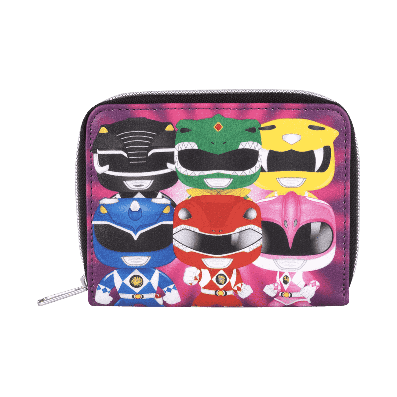 Mighty Morphin Power Rangers Zip Around Wallet - Figurine Wallets