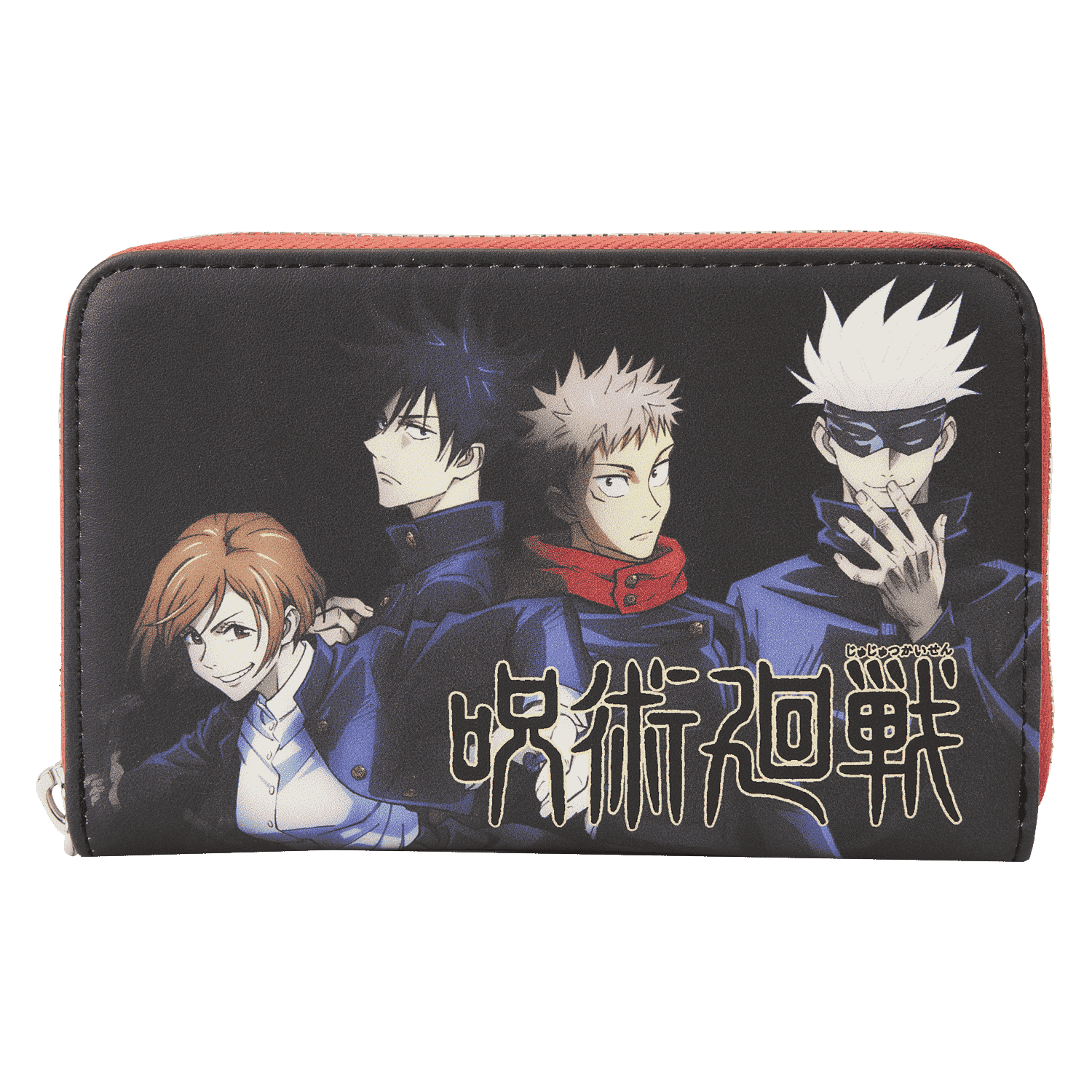 Jujutsu Kaisen Exclusive First Years and Gojo Sensei Zip Around Wallet - Figurine Wallets