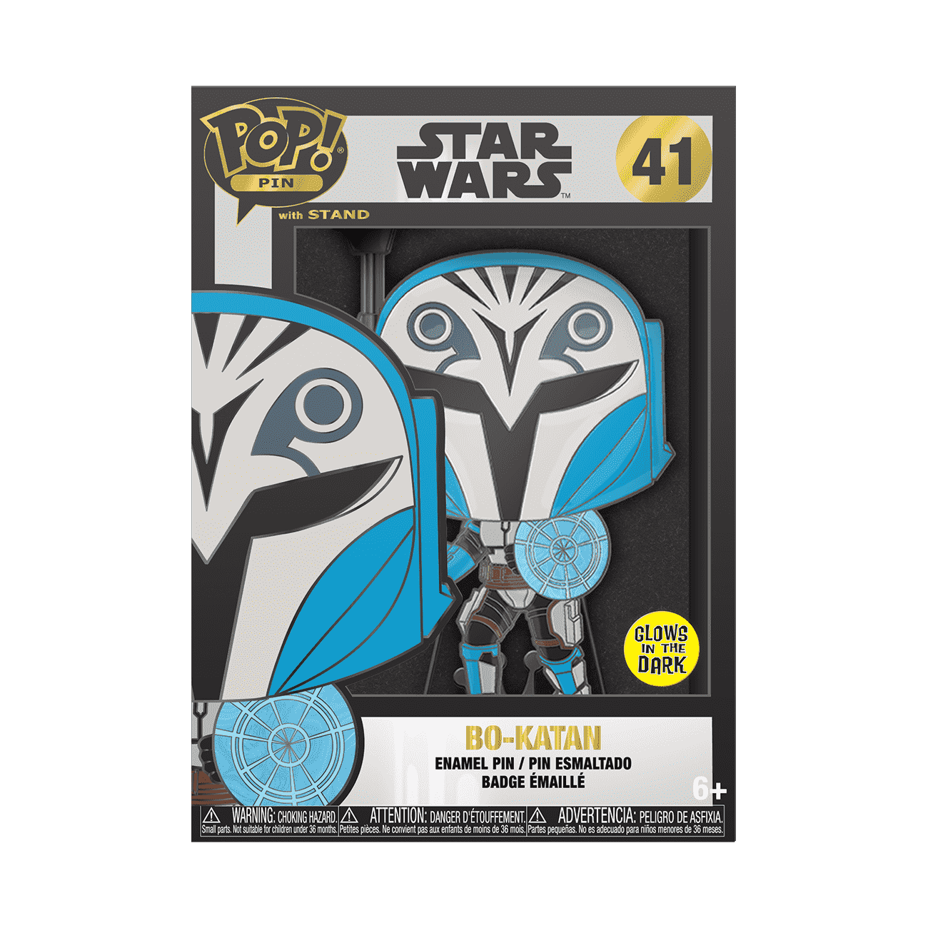 Pop! Pin Bo-Katan (Glow) - Figurine Pins Star Wars