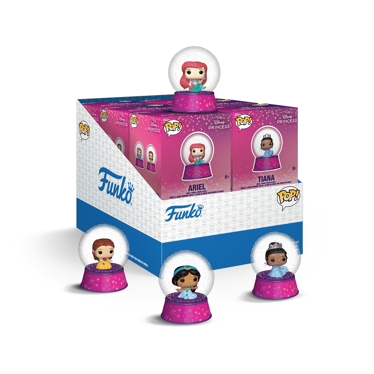 Disney Princess Mini Globes - Figurine Pop!