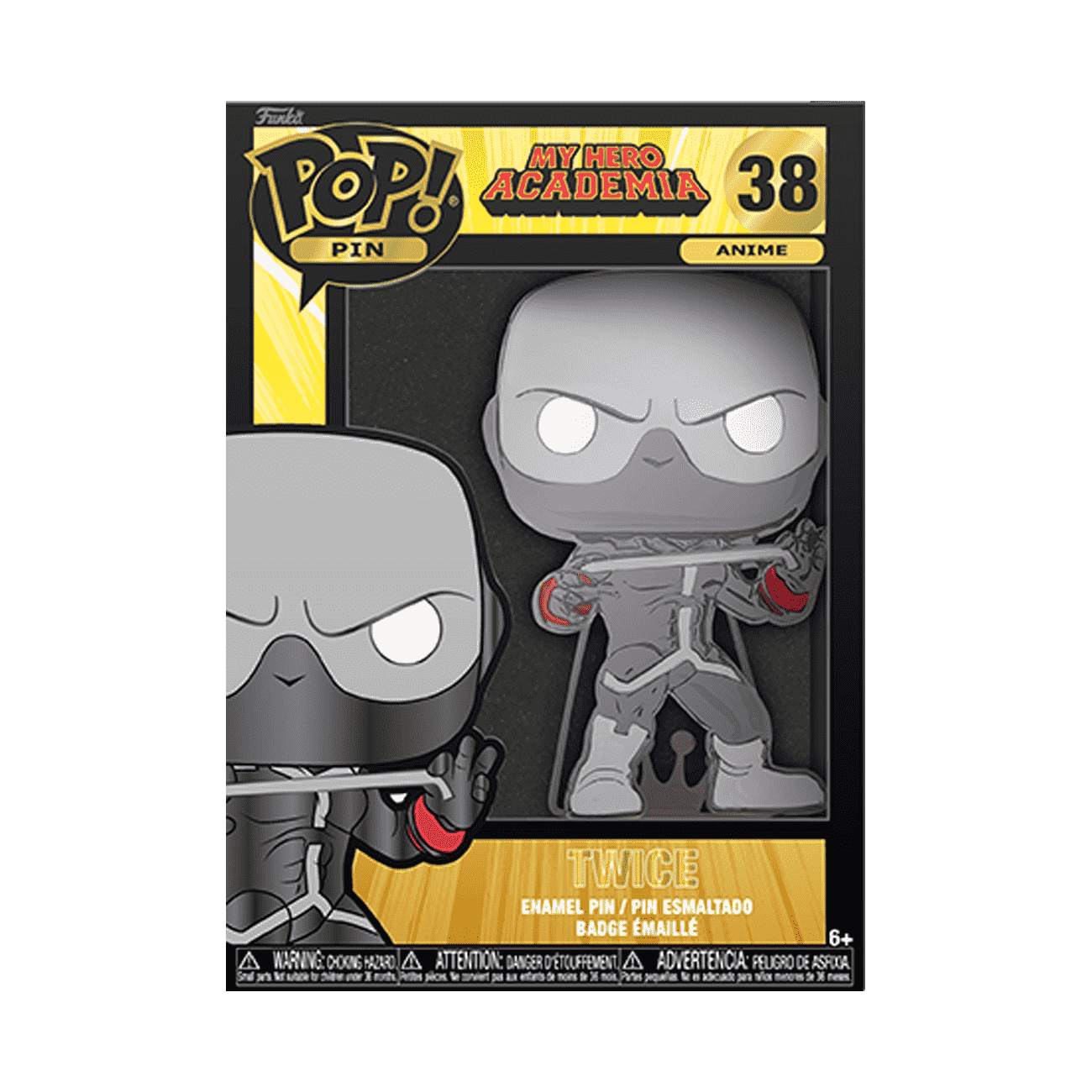 Pop! Pin Twice (Glow) - Figurine Pins