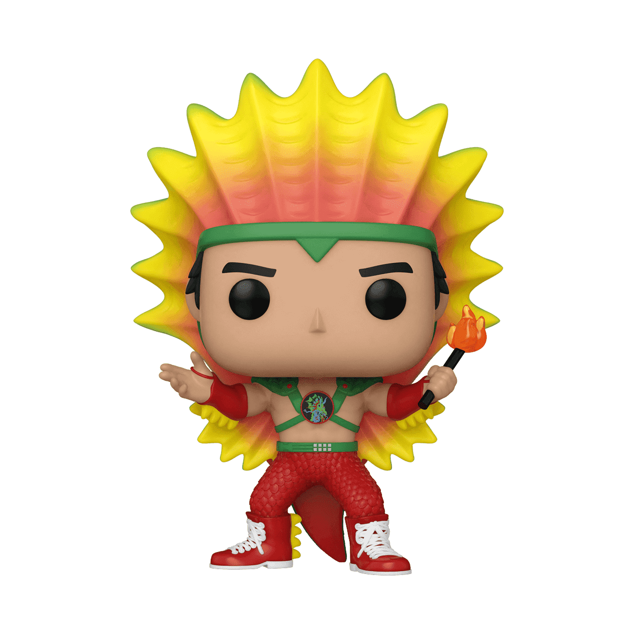 Pop! Ricky the Dragon Steamboat - Figurine Pop! WWE