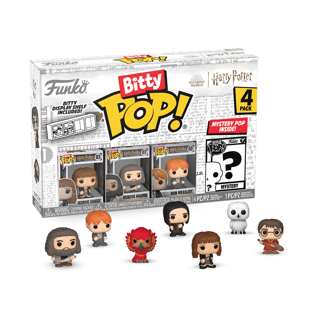 Bitty Pop! Harry Potter 4-Pack Series 2 - Figurine Bitty Pop!