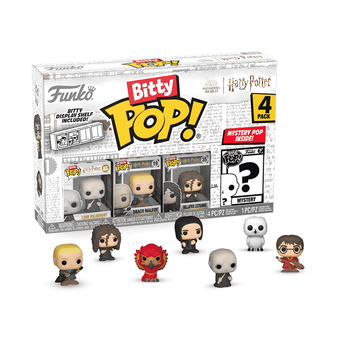 Bitty Pop! Harry Potter 4-Pack Series 4 - Figurine Bitty Pop!
