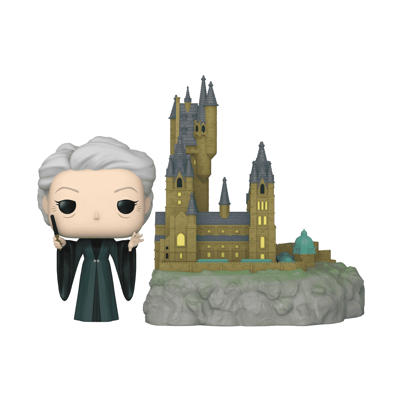 Pop! Town Minerva McGonagall with Hogwarts - Figurine Pop!