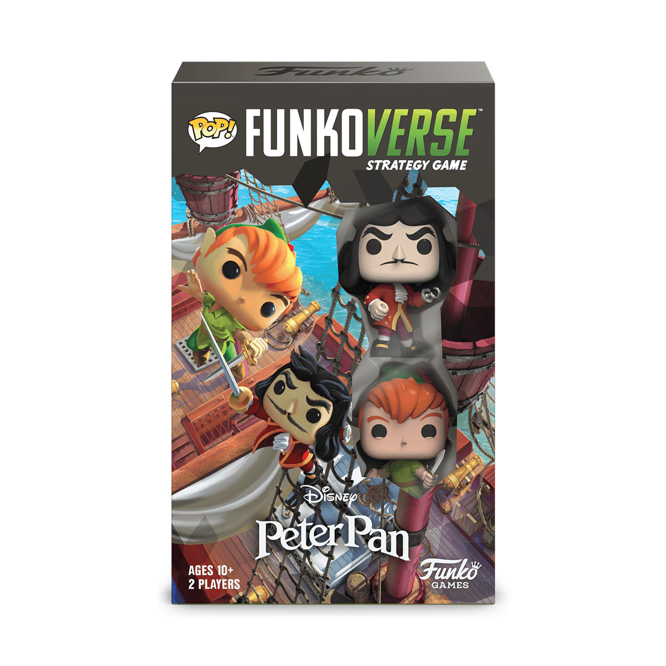 Funkoverse: Peter Pan 100 2-Pack Board Game - Figurine Board Games