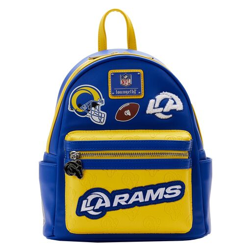 NFL Los Angeles Rams Patches Mini Backpack - Figurine Bags
