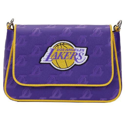 NBA Los Angeles Lakers Logo Crossbody Bag - Figurine Bags