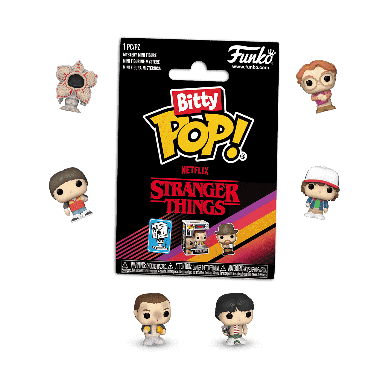 Bitty Pop! Stranger Things 12-Pack - Figurine Bitty Pop!