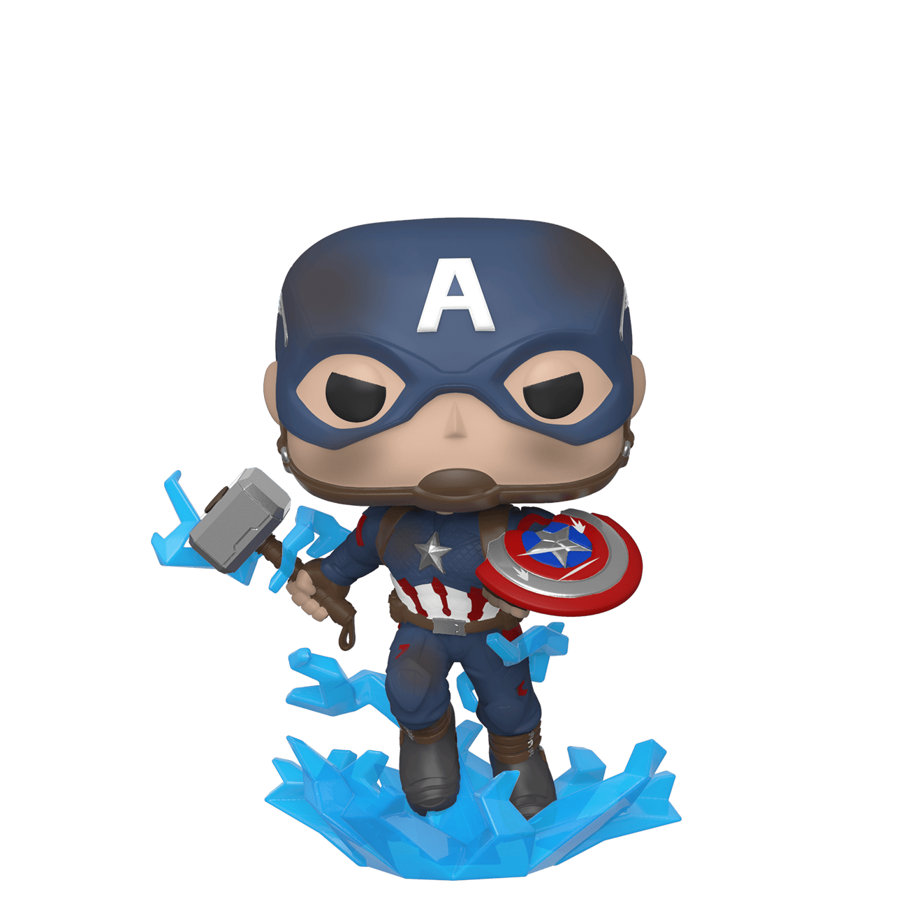 Pop! Captain America with Broken Shield - Figurine Pop!