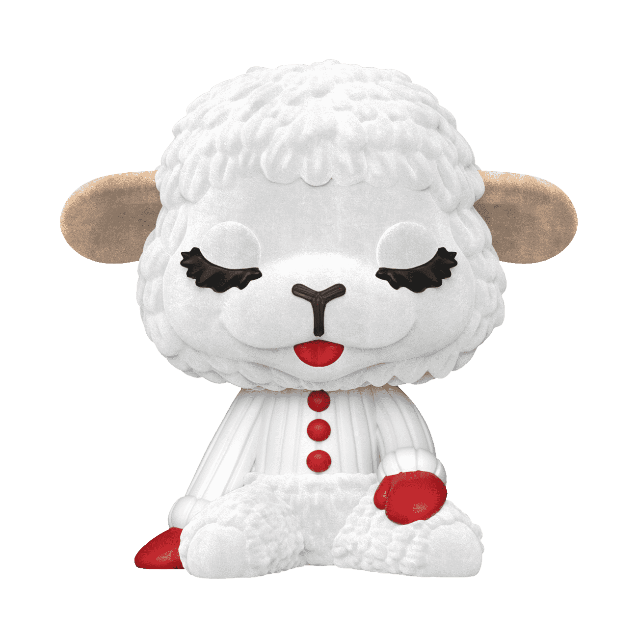 Pop! Lamb Chop (Flocked) - Figurine Pop!