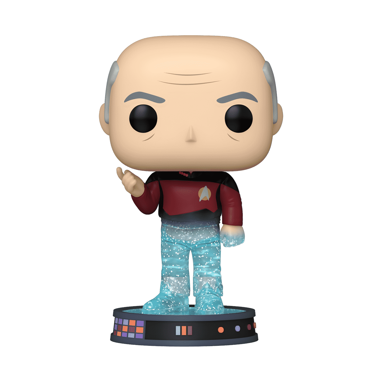 Pop! Plus Jean-Luc Picard (Transporter) (Glitter) - Figurine Pop!