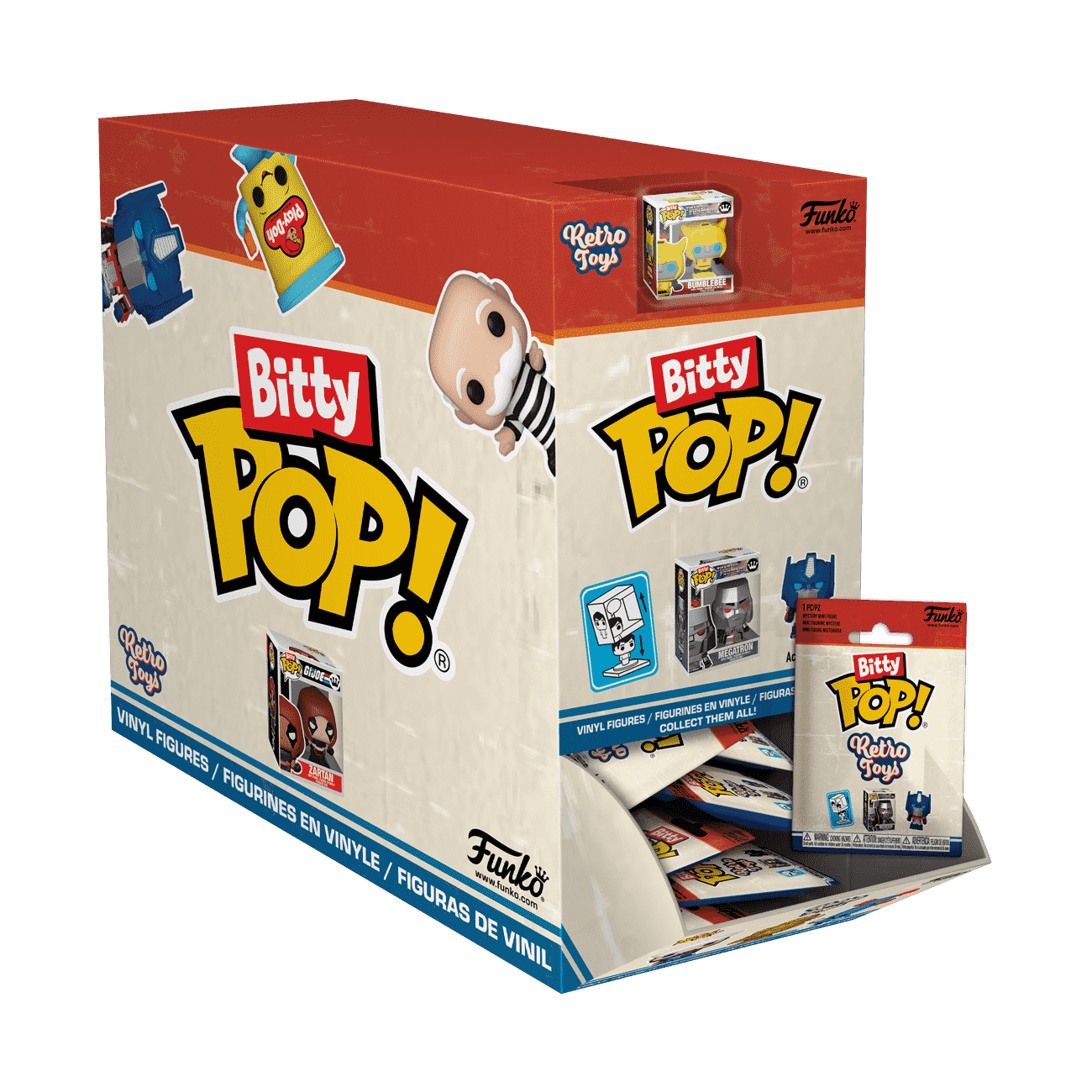 Mystery Bitty Pop! Retro Toys - Figurine Bitty Pop!