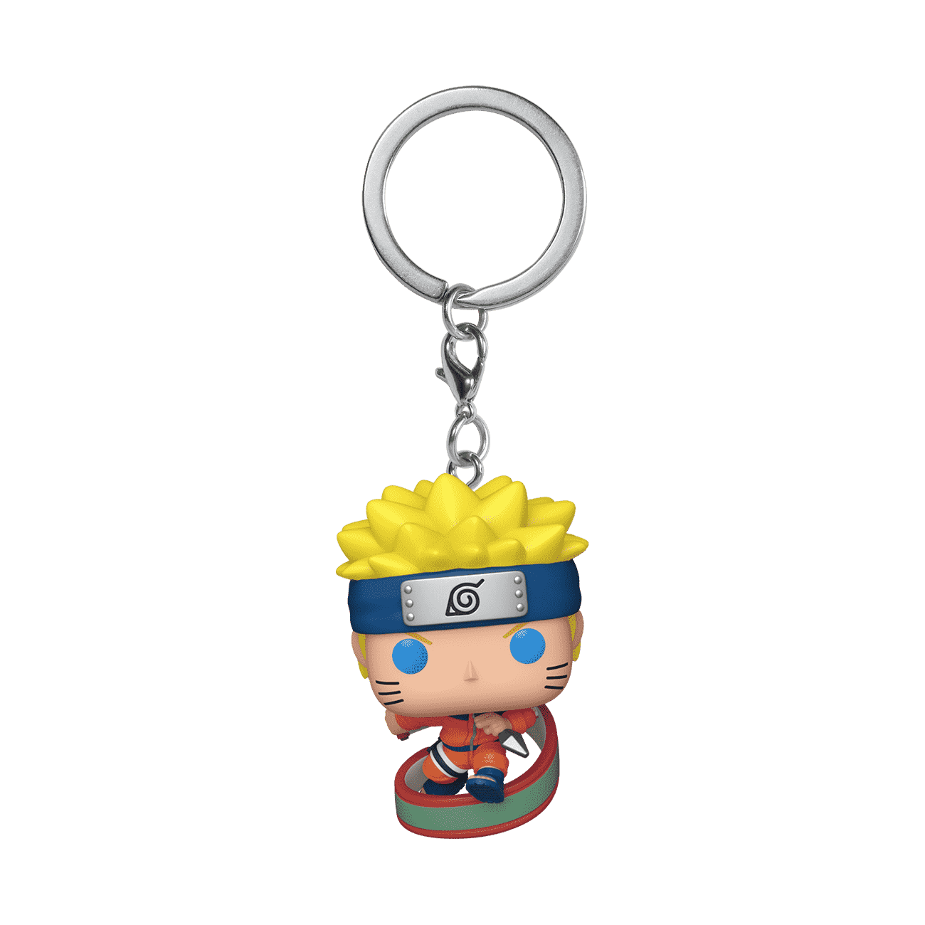 Pop! Keychain Naruto Uzumaki with Scroll - Figurine Pop! Naruto