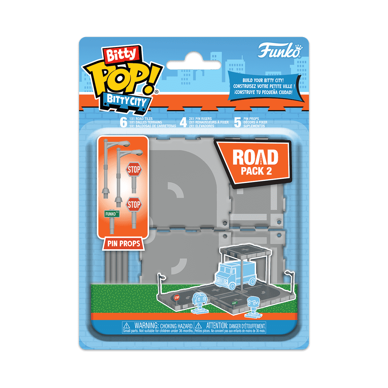 Bitty Pop! Bitty City Road Pack 2 - Figurine Bitty Pop!