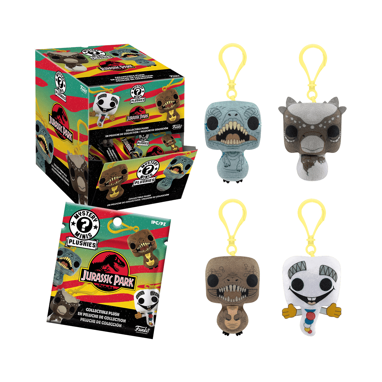 Jurassic Park Plush Keychain Mystery Minis - Figurine Mystery Minis