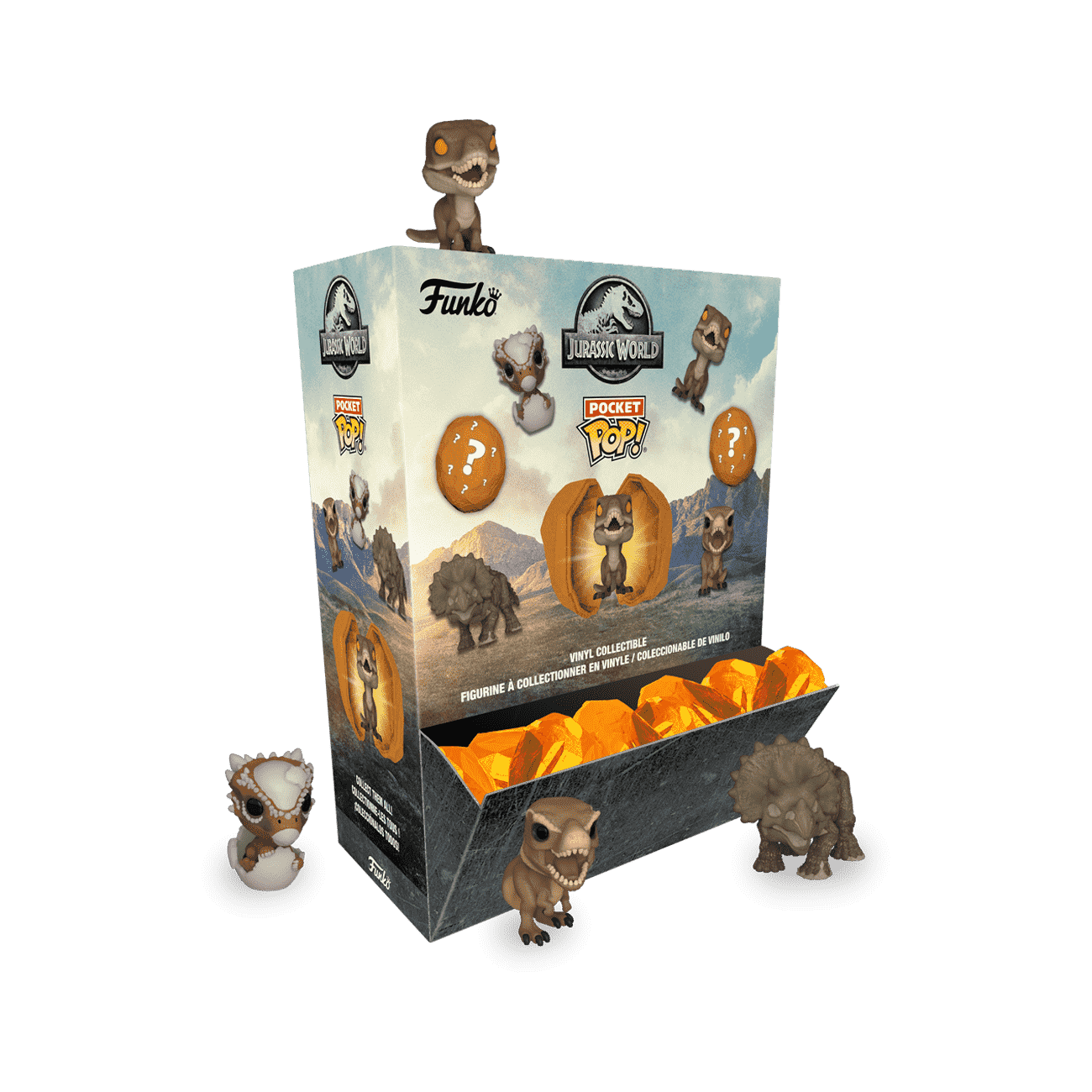 Mystery Pocket Pop! Amber Jurassic World - Figurine Pop!