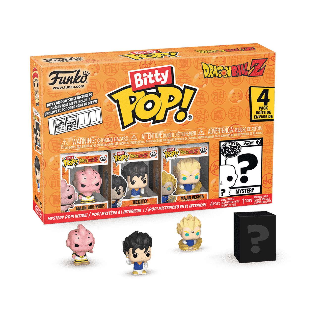 Bitty Pop! Dragon Ball Z 4-Pack Series 3 - Figurine Bitty Pop! Dragon Ball