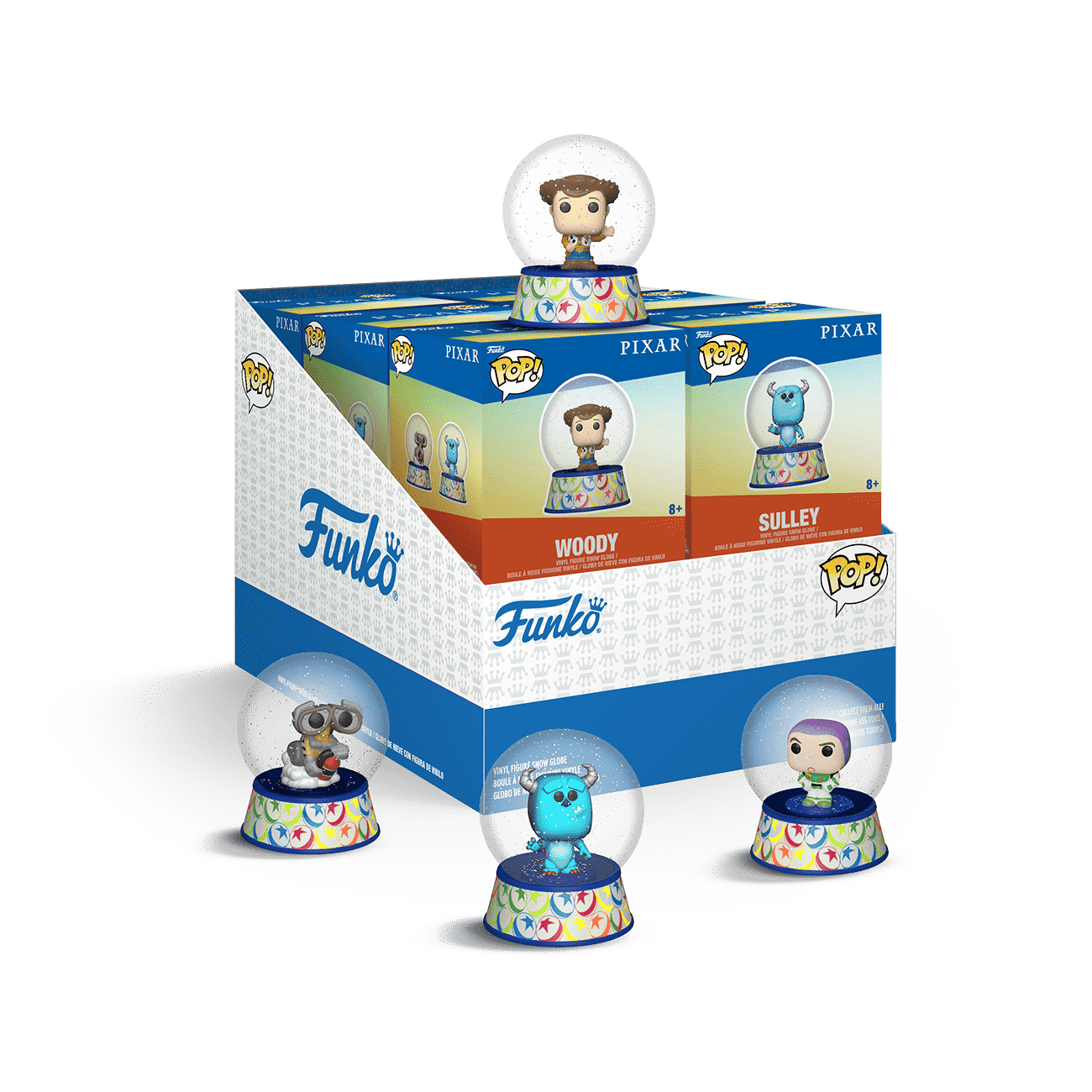 Disney Pixar Mini Globes - Figurine Pop! Pixar