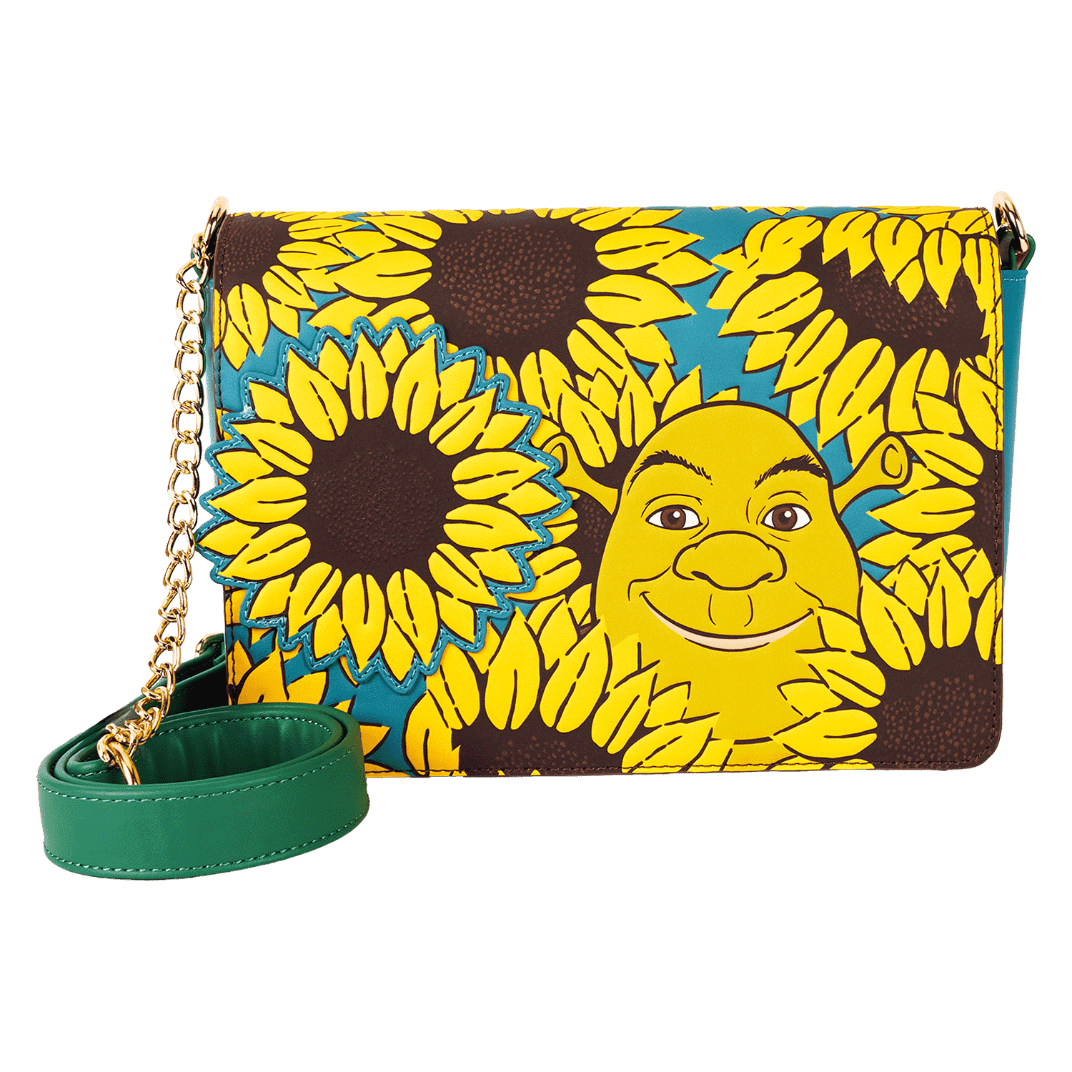 Shrek & Donkey Sunflower Field Crossbody Bag - Figurine Bags