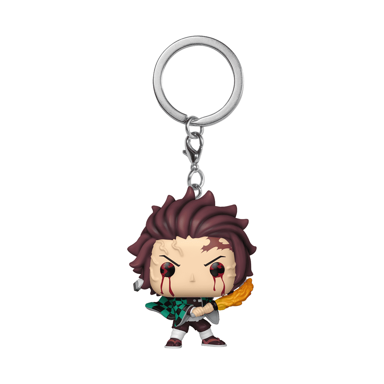 Pop! Keychain Tanjiro Kamado (Sun Breathing) - Figurine Pop! Demon Slayer