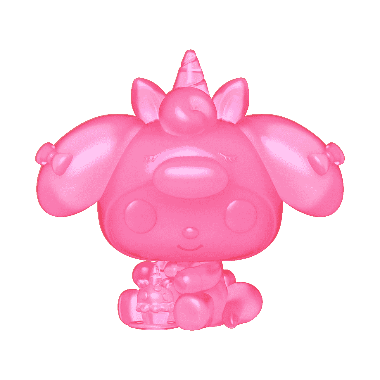 Pop! My Melody (Translucent Pink) - Figurine Pop! Sanrio